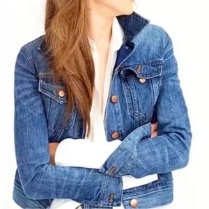 J Crew Jean jacket. Perfect for any season, slight stretch. Great condition
